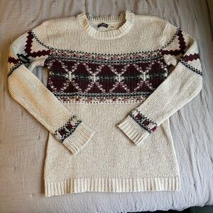 Dex beige knit sweater